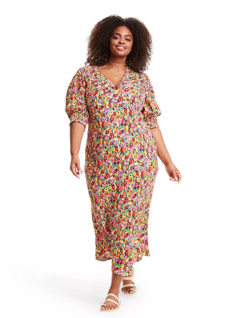 RIXO x Target Multicolor Floral Maxi Dress
